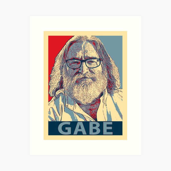 Saint Gaben Steam Sales (GIF), Gabe Newell