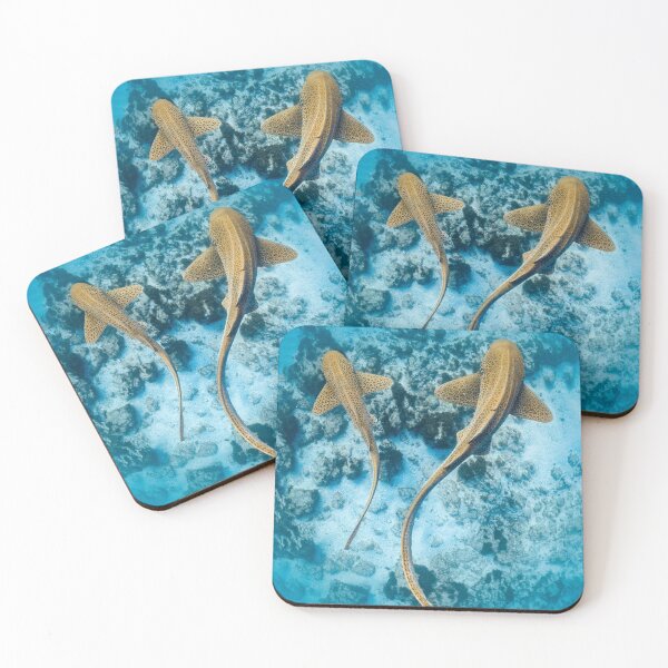 Item preview, Double leopard shark designed and sold by finsandphotos.