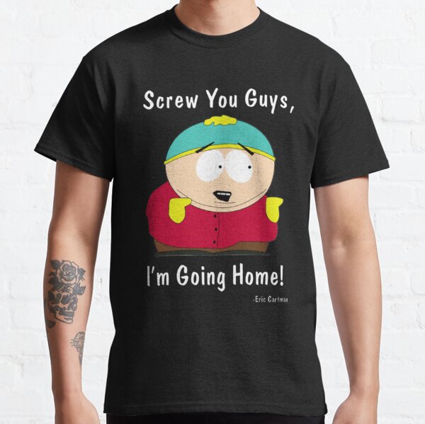 Screw You Guys Cartman T Shirt- South Park - Spencer's