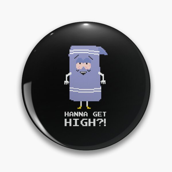 Item preview, SOUTH PARK TOWELIE WANNA GET HIGH MEN'S TRI-BLEND designed and sold by ophetHexelAcci.