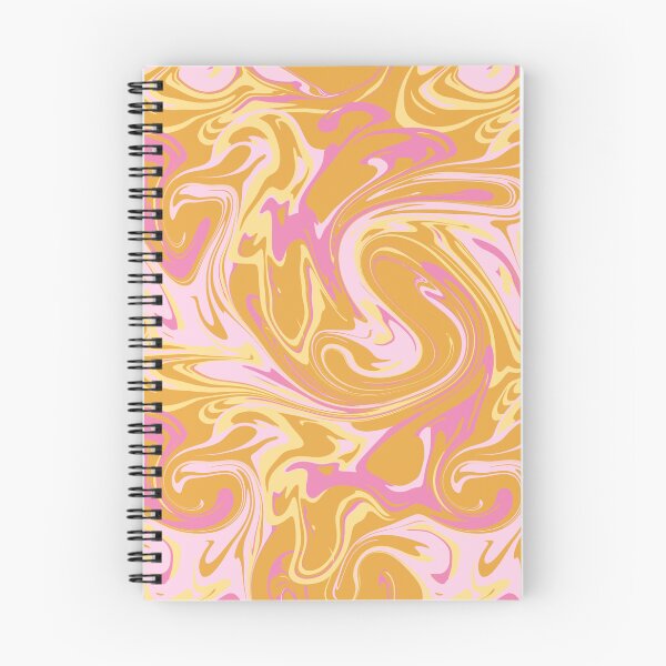 Item preview, Mustard Yellow and Pink Marble Print  designed and sold by Betterloveart.
