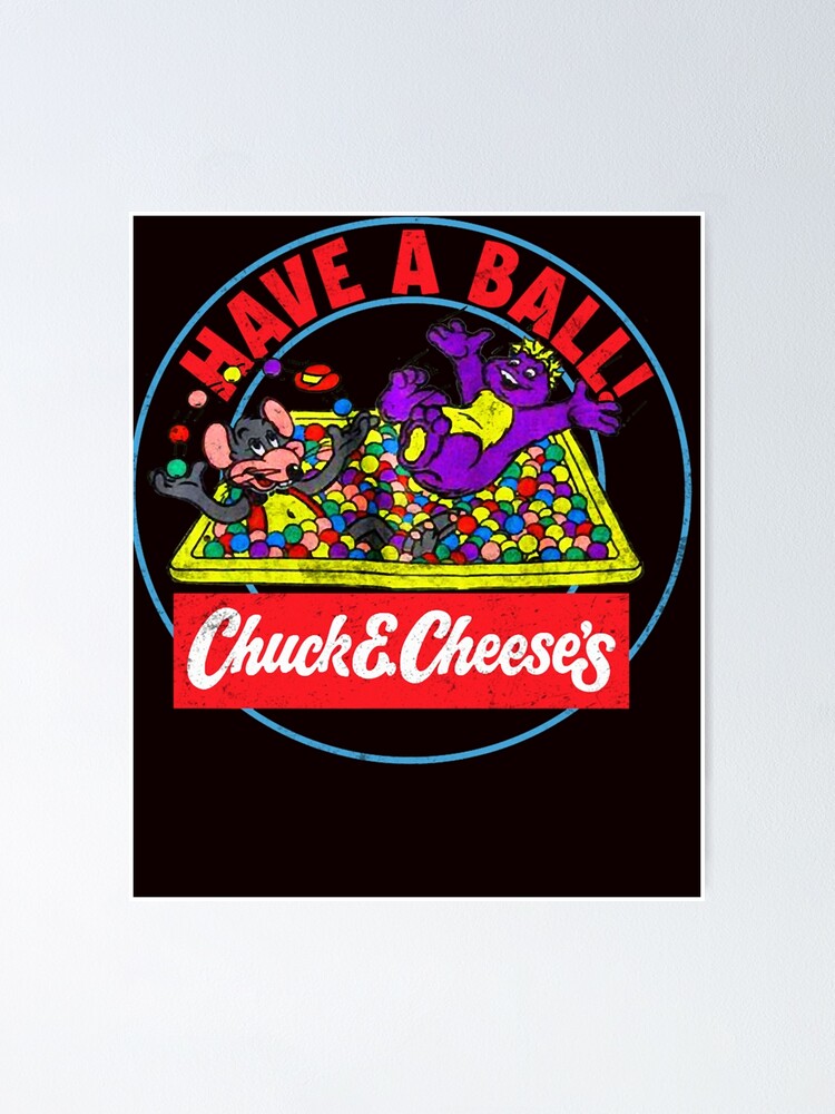 Have a Ball (vintage 80s Chuck E Cheese) | Poster