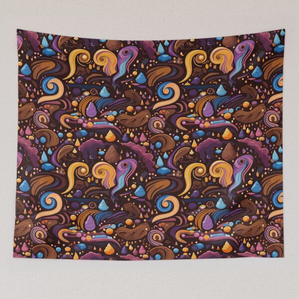 Item preview, CocoDreams: Psychedelic Chocolate Wonderland Design Collection designed and sold by KaonDesign.