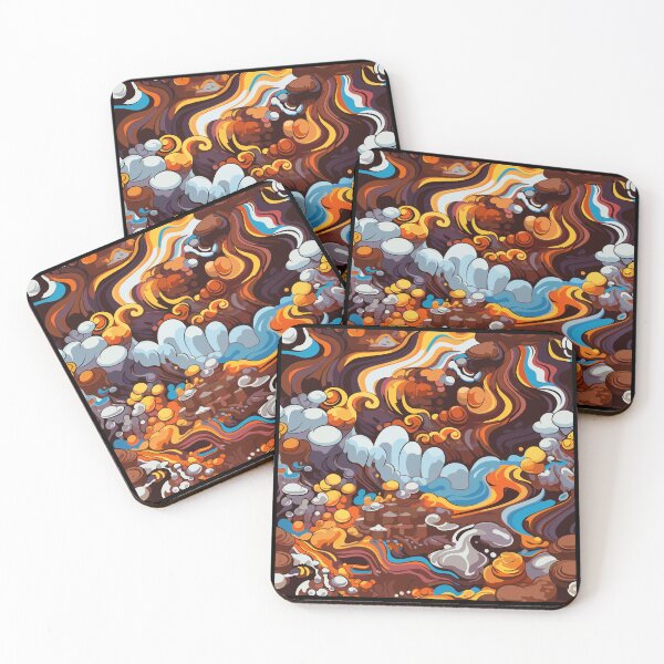 Item preview, CocoDreams: Psychedelic Chocolate Wonderland Design Collection designed and sold by KaonDesign.