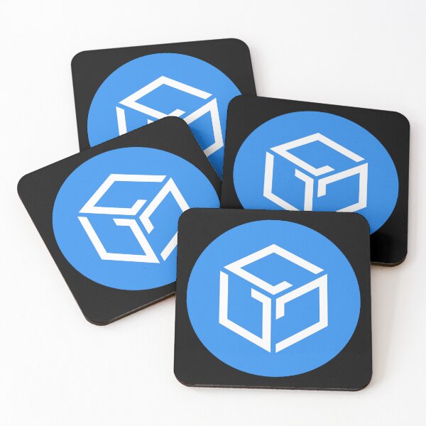 Item preview, Gala GALA Crypto Altcoin - Azure Enigma Variant 1 designed and sold by CryptoMoods.