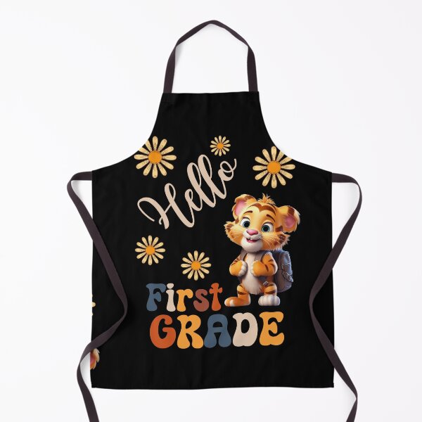 Item preview, Hello First Grade - Cute Tiger Pupil, Teach Love Inspire, Back To School, Teacher Tee, Teacher Appreciation Tee, 1st day of school designed and sold by PupilLove.