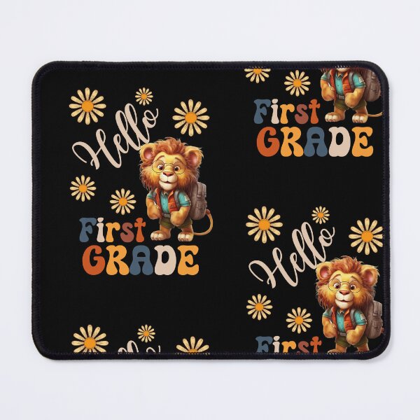 Item preview, Hello First Grade - Cute Lion Pupil, Teach Love Inspire, Back To School, Teacher Tee, Teacher Appreciation Tee, 1st day of school designed and sold by PupilLove.