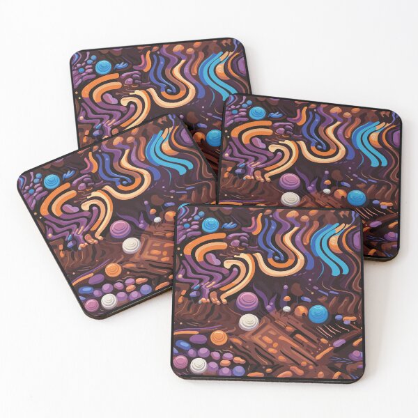 Item preview, CocoDreams: Psychedelic Chocolate Wonderland Design Collection designed and sold by KaonDesign.