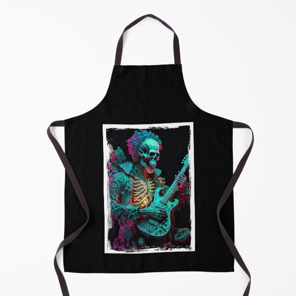 Item preview, Skeleton with a creepy guitar designed and sold by quanlh.
