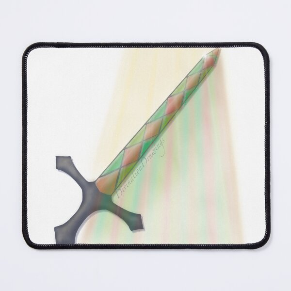 Item preview, The Stained Glass Sword designed and sold by DivinationDraws.