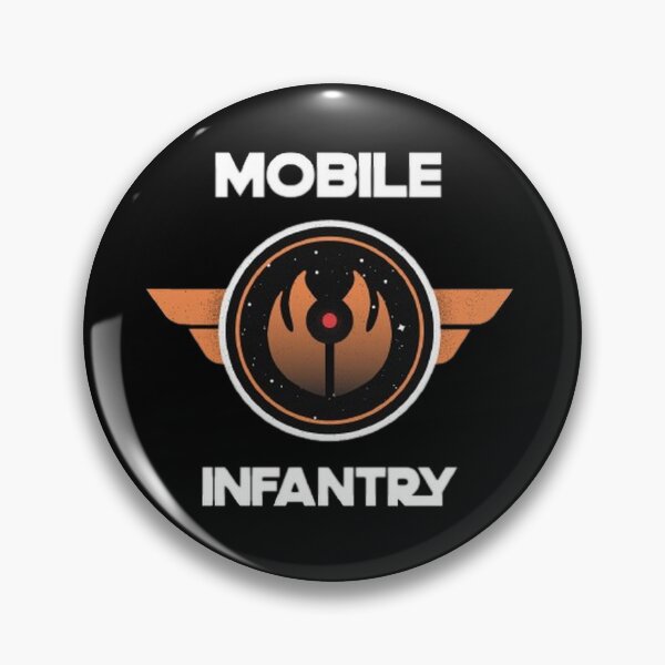 Item preview, Starship Troopers - Mobile Infantry Patch Classic T-Shirt designed and sold by Rodayna Elnaggar.