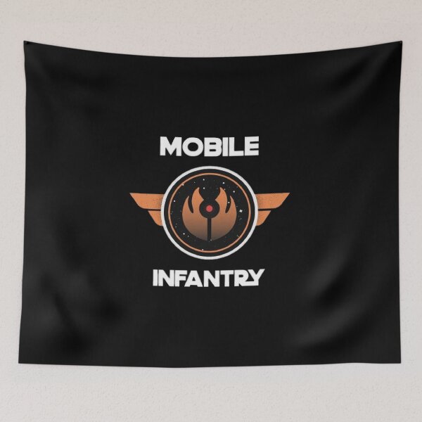 Item preview, Starship Troopers - Mobile Infantry Patch Classic T-Shirt designed and sold by Rodayna Elnaggar.