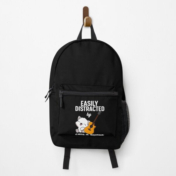 Item preview, Easily Distracted By Cats And Guitars Guitarist designed and sold by Pubi.