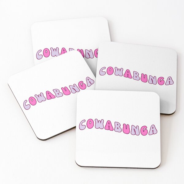 Item preview, Cowabunga Retro Wave Text designed and sold by MadiervArt.