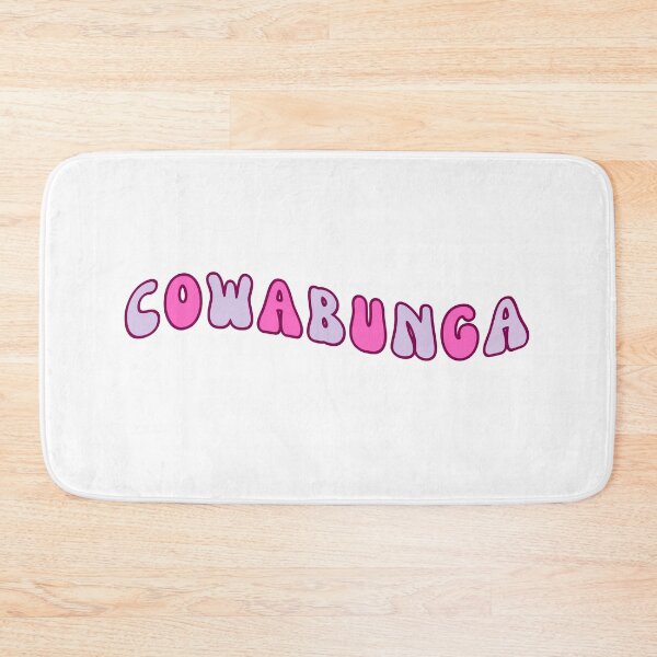 Item preview, Cowabunga Retro Wave Text designed and sold by MadiervArt.