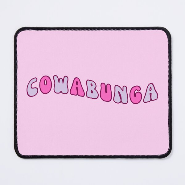 Item preview, Cowabunga Retro Wave Text designed and sold by MadiervArt.