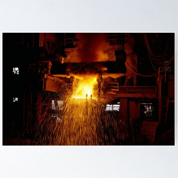 Item preview, Molten steel casting (C036/1711) designed and sold by SciencePhoto.