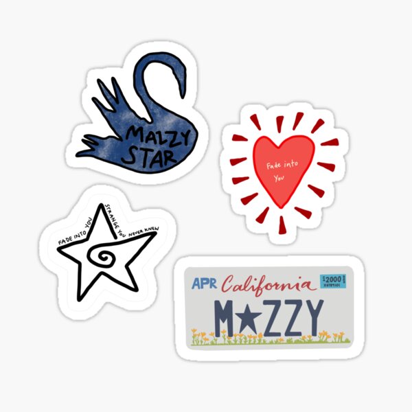 Mazzy Star Polaroids Stickers Coquette Sticker Mazzy Star Sticker Aesthetic  Sticker Trendy Sticker Laptop Decal Downtown Girl 