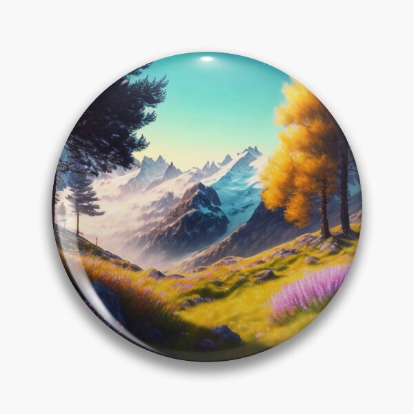 Item preview, Meadow in Alps designed and sold by M-Y-A-R-T-.