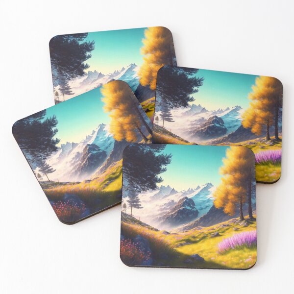 Item preview, Meadow in Alps designed and sold by M-Y-A-R-T-.