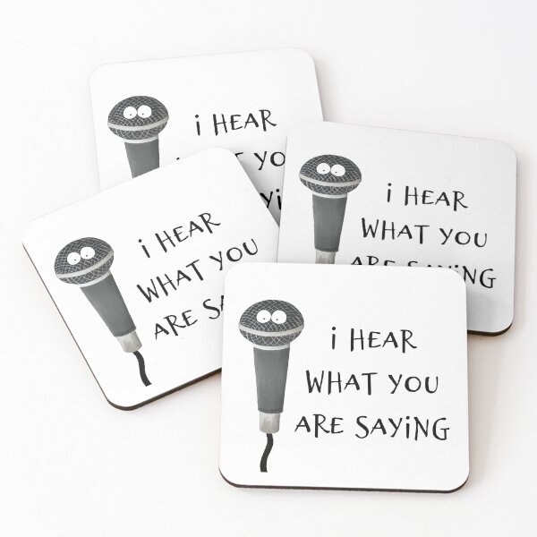 Item preview, I Hear What You Are Saying designed and sold by Nick Carpenter.