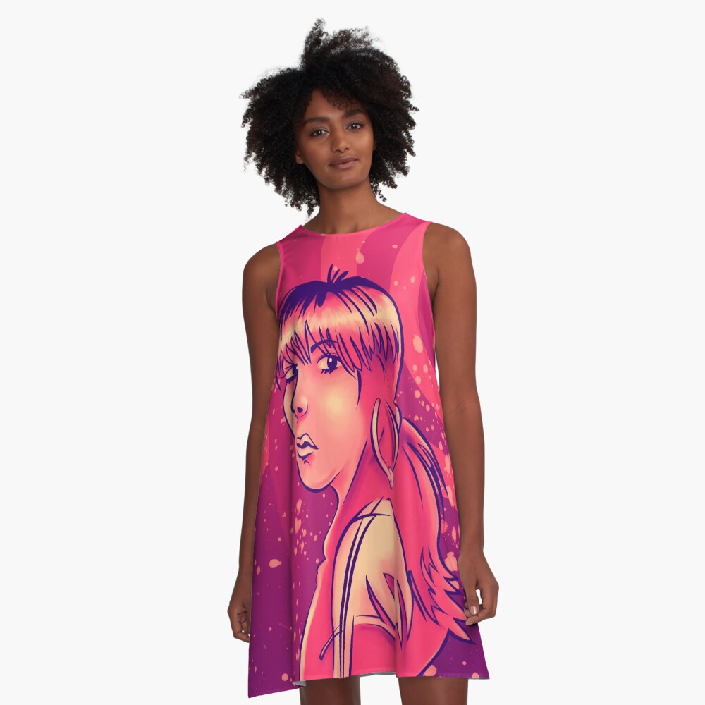 Item preview, A-Line Dress designed and sold by cgsketchbook.