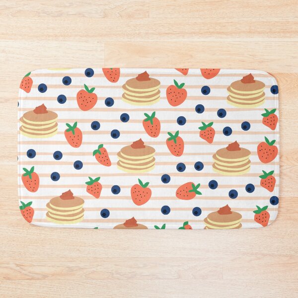 Item preview, Cute Pancakes and Berries Pattern designed and sold by kapotka.