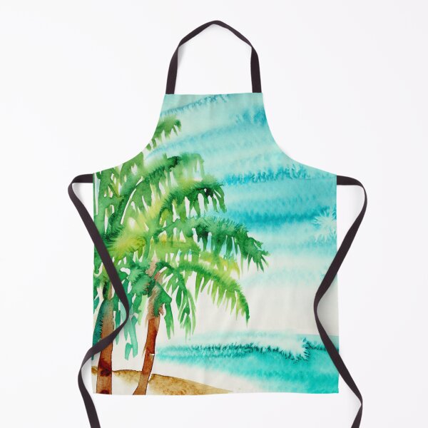 Artikelvorschau, Beach and palm trees entworfen und verkauft von DejanVuk.