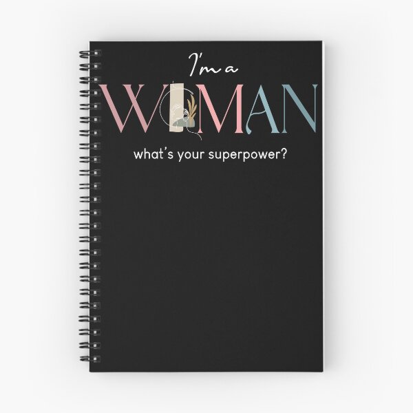 Item preview, I'm a Woman what's your superpower FunnyShirts MinimalistHumor designed and sold by ScionEros.
