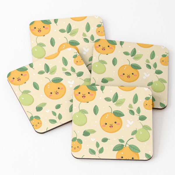 Item preview, Seamless pattern with oranges and leave designed and sold by ENTERBOX.
