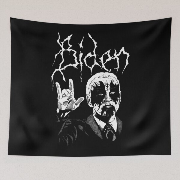 Item preview, Black Metal BidenBlack etal Biden designed and sold by DinekeFashion.