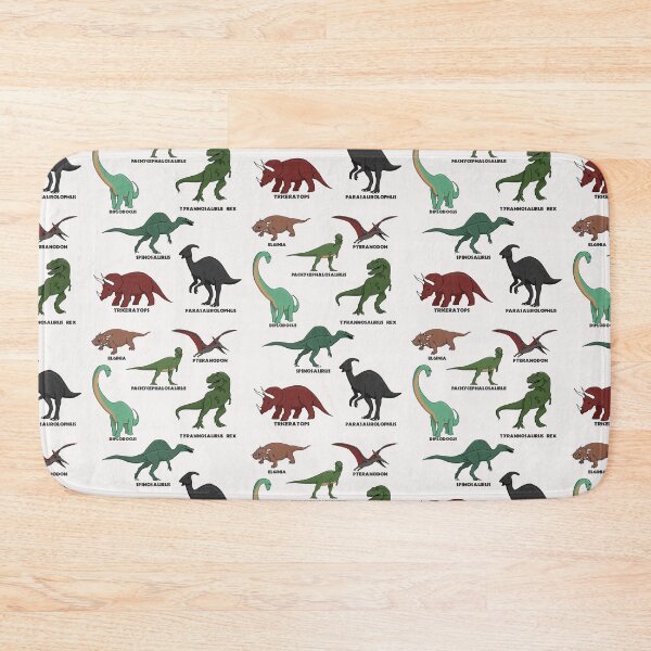 Item preview, Dinosaur sheet with multiple cartoon drawings and labels designed and sold by KyttsyKrafts.