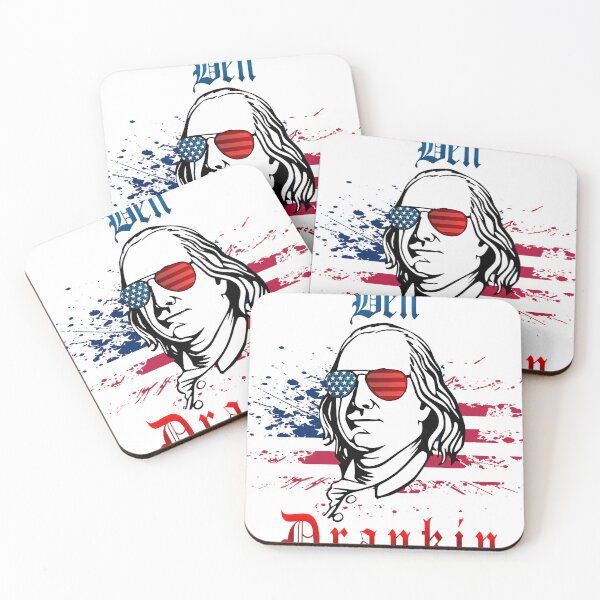 Item preview, Funny 4th of July Ben Drankin Patriotic designed and sold by BahaLaasri.