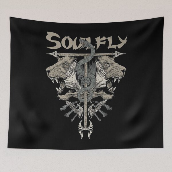 Item preview, The dark snake fly Soulfly designed and sold by VivaHagenes.