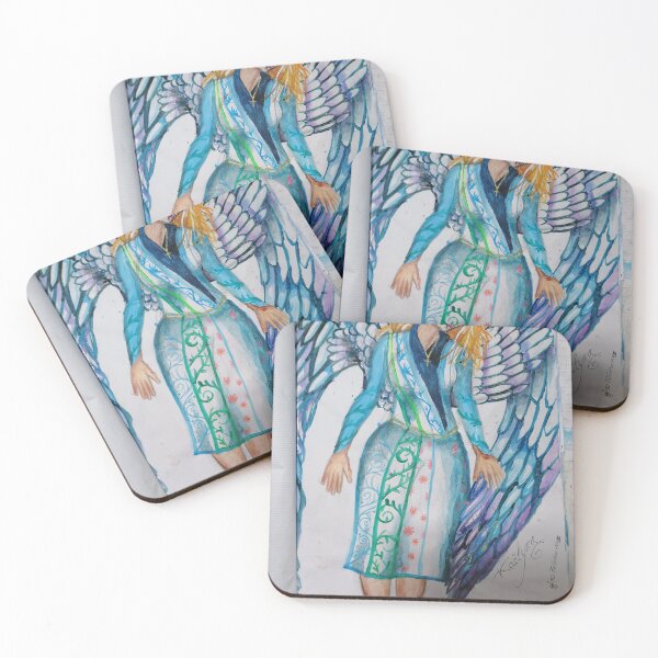 Item preview, guardian angel designed and sold by Elzbieta Kolorowa.