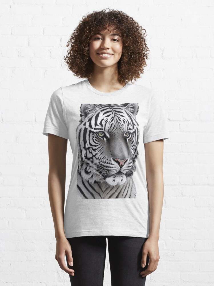 Fruit of The Loom Tiger, Bengal Tiger | T-shirts | Bengal Tiger White