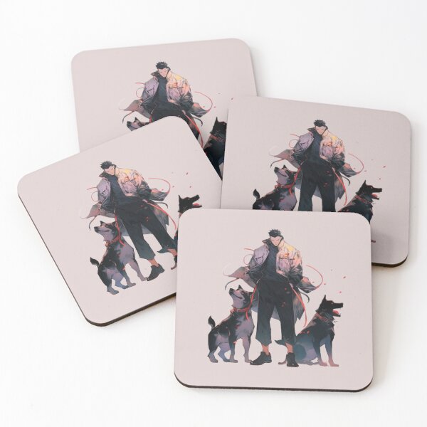 Item preview, Man with two dogs designed and sold by MyOrb.