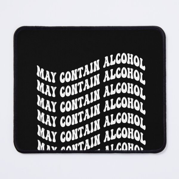 Item preview, May Contain Alcohol FunnyShirts MinimalistHumor designed and sold by ScionEros.