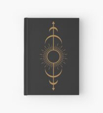 Lunar phrases Hardcover Journal