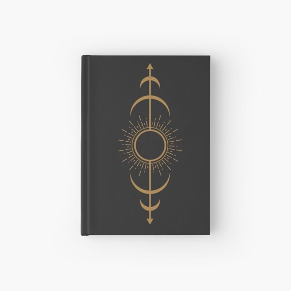 Lunar phrases Hardcover Journal