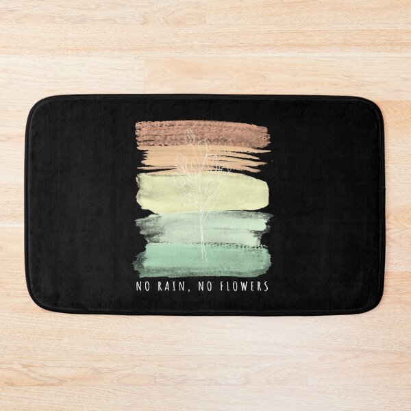Item preview, No Rain no Flower FunnyShirts MinimalistHumor designed and sold by ScionEros.