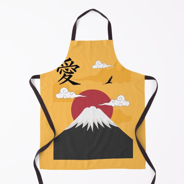 Item preview, "Orange Playful Mountain: Japan-inspired Adventure Design" designed and sold by PRINT SCAPE.