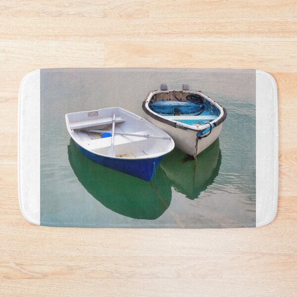 Item preview, Skiffs Reflected in Calm Water at the Harbour designed and sold by Dorset Girl.