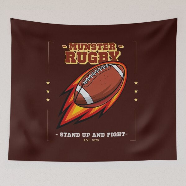 Item preview, The Munster Rugby Ireland IRFU designed and sold by Rodayna Elnaggar.