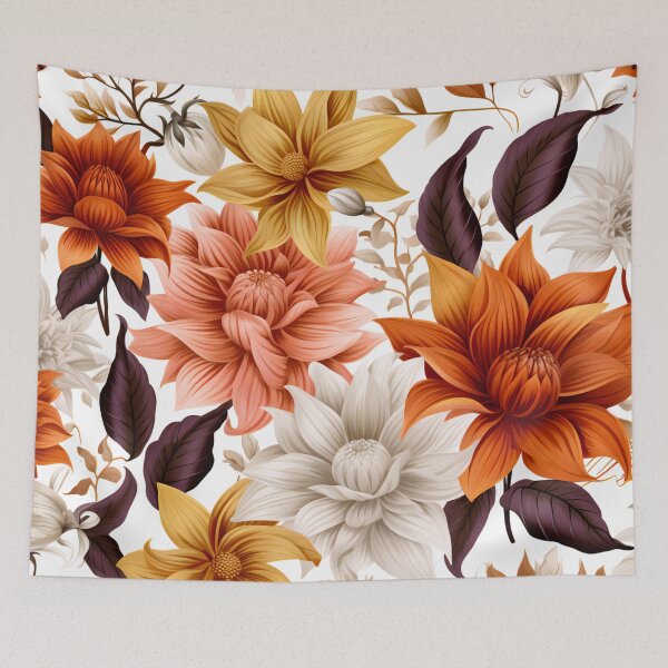 Item preview, Flowers in autumn colors designed and sold by TogetherDshop.