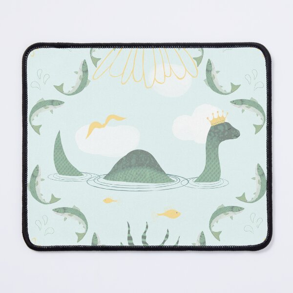 Item preview, Loch Ness Monster, Queen of Fish designed and sold by Amy Hadden.