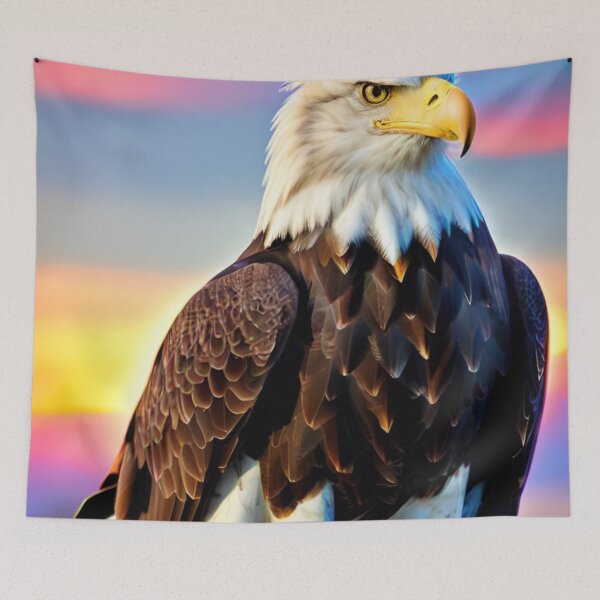 Item preview, Proud Alaska Bald Eagle designed and sold by purplesensation.