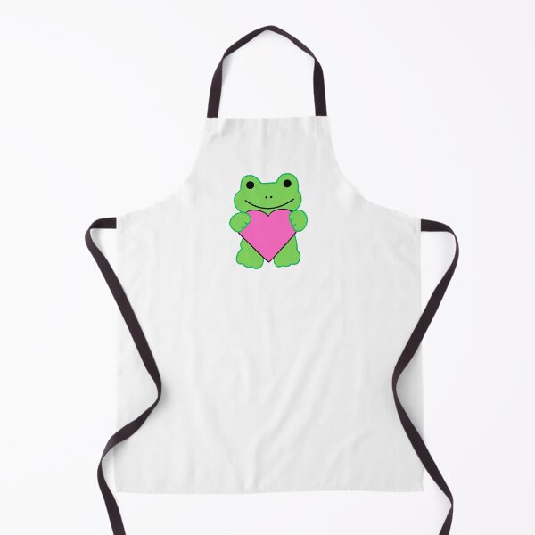 Item preview, Green Frog Holding Pink Love Heart designed and sold by armontheroad.