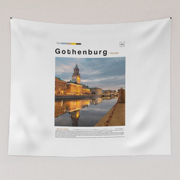 Item preview, Gothenburg poster landscape designed and sold by paulrommer.