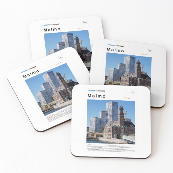 Item preview, Malmo poster landscape designed and sold by paulrommer.